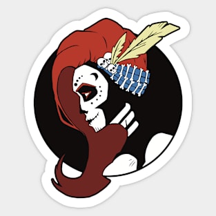Voodoo Priestess Sticker